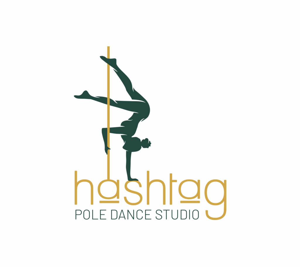 logo hashtag pole dance studia Wrocław